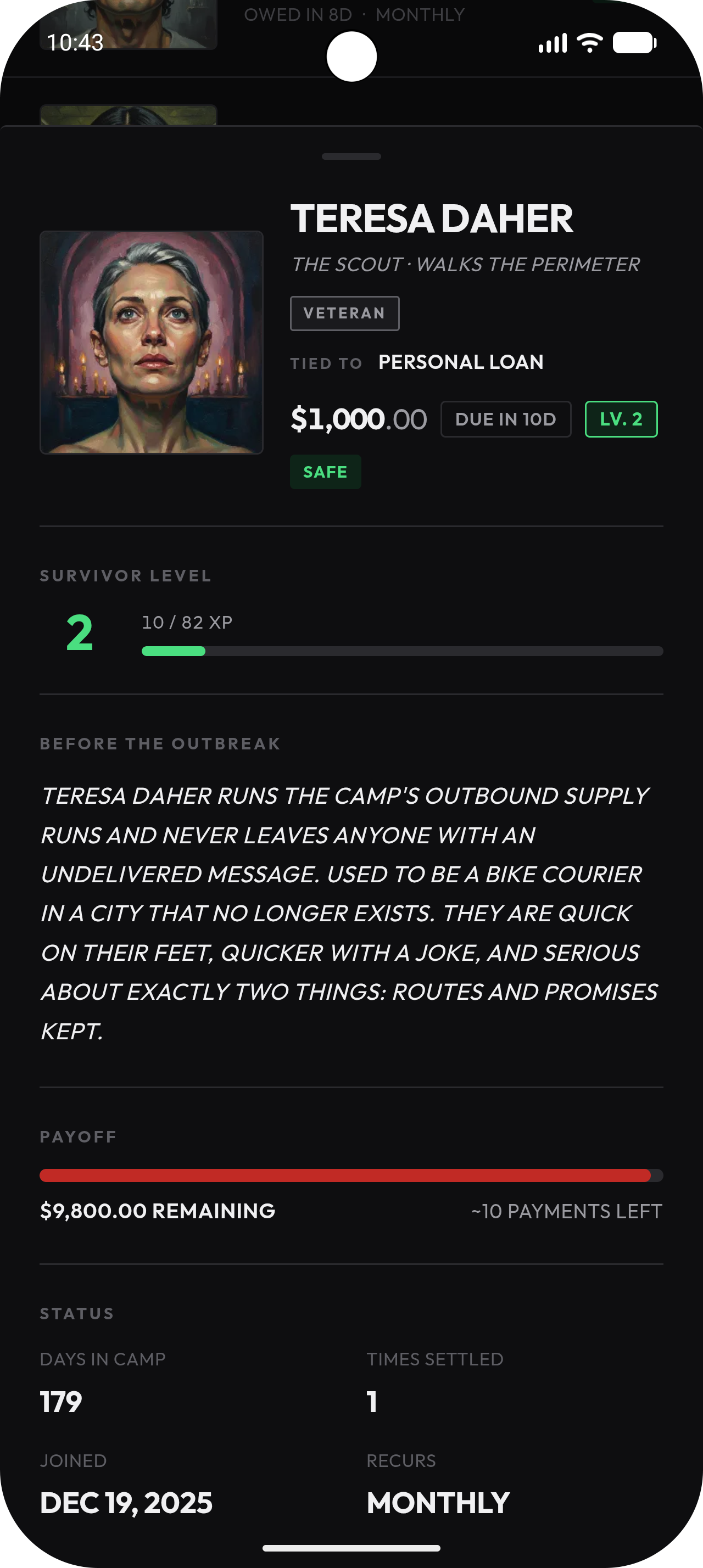 Zombie Bill Tracker screenshot 3